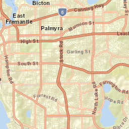 Bibra Lake Street Map