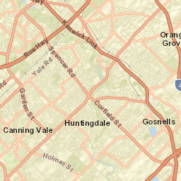 Huntingdale Street Map