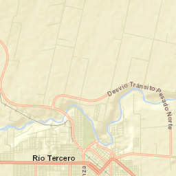 Río Tercero Street Map