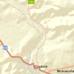 Cradock Street Map