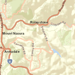 Mount Richon Street Map