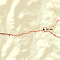 Merriwa Street Map