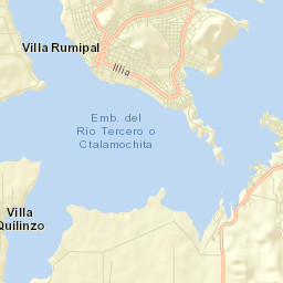 Villa Rumipal Street Map