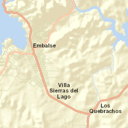 Embalse Street Map