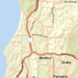 Calista Street Map