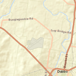 Dubbo Street Map