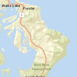 Forster Street Map