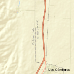 Los Cóndores Street Map