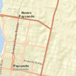 Paysandú Street Map