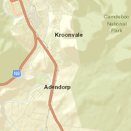 Graaff-Reinet Street Map