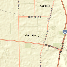 Cardup Street Map