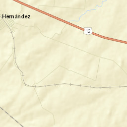 Hernández Street Map