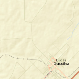 Lucas González Street Map