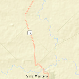 Villa Mantero Street Map