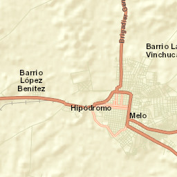 Melo Street Map