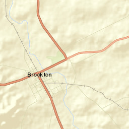 Brookton Street Map