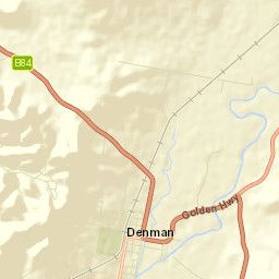 Denman Street Map