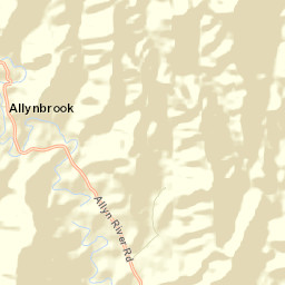 Dungog Street Map