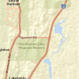 Singleton Street Map