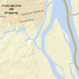 Concepción del Uruguay Street Map