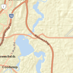 Greenfields Street Map