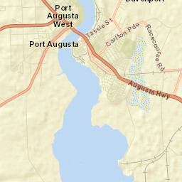 Port Augusta West Street Map