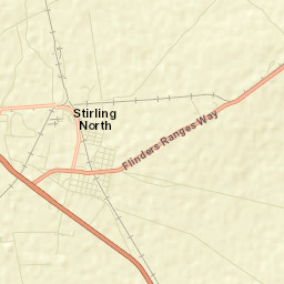 Stirling North Street Map