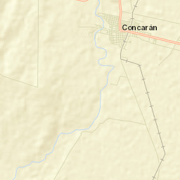 Concarán Street Map