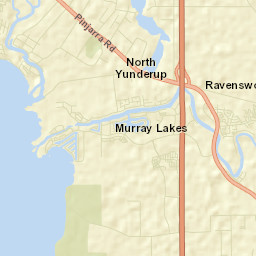 Ravenswood Street Map