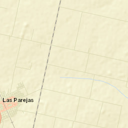 Las Parejas Street Map
