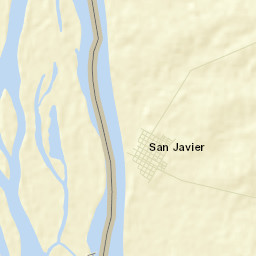 San Javier Street Map