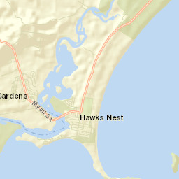 Tea Gardens Street Map