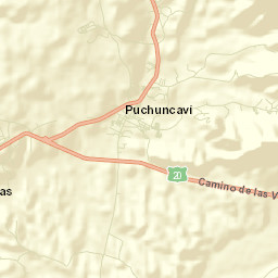 Puchuncaví Street Map