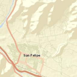 Santa María Street Map
