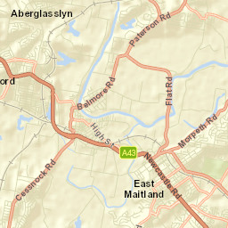 Gillieston Heights Street Map