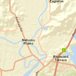Raymond Terrace Street Map