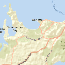 Salamander Bay Street Map