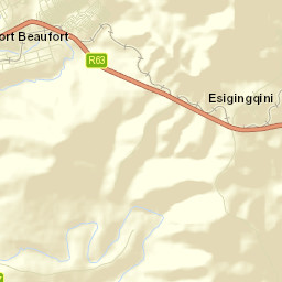 Fort Beaufort Street Map