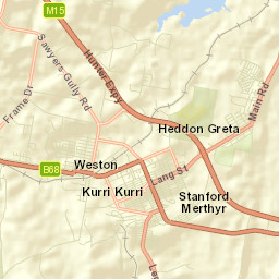 Kurri Kurri Street Map