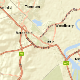 Woodberry Street Map