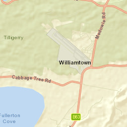Williamtown Street Map