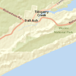 Salt Ash Street Map