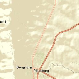 Piketberg Street Map