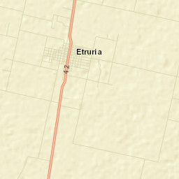 Etruria Street Map