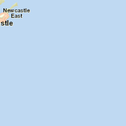 Newcastle East Street Map