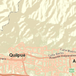 Quilpué Street Map