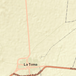 La Toma Street Map