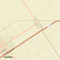 Casilda Street Map
