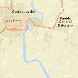 Gualeguaychú Street Map