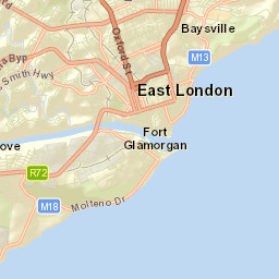 East London Street Map